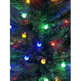 ENIN - 15BM ЭРА Гирлянда LED Нить Шарики d15мм, 5 м мультиколор, 220V, (36/756) ‎