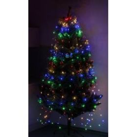 ENIN -2NM ЭРА Гирлянда LED Дождик 10 нитей 2 метра мультиколор 220V (60/1440) ‎