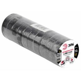ЭРА ПВХ-изолента 19мм*10м черная (10/500/10000) ‎
