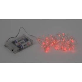 ENIN -5NR ЭРА Гирлянда LED Нить 5 м красный свет, АА (100/2500) ‎