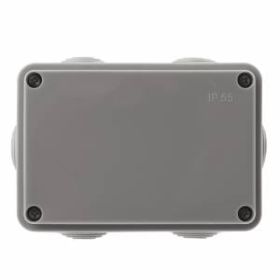 Распаячная коробка ЭРА KORv-120-80-50-6g открытой установки на винтах 6 гермовводов IP55 ‎