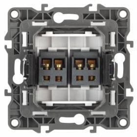 12-3112-14 ЭРА Розетка аудио двойная, IP20, Эра12, медь (10/100/3200) ‎