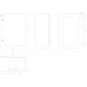 ЭРА SIMPLE ЩМП-2-0 IP31 (500х400х240) (20) ‎