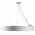 Светильник светодиодный Geometria ЭРА Ring SPO-134-W-40K-056 56Вт 4000К 4200Лм IP40 800*800*80 белый подвесной ‎