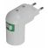 ЭРА Переходник вилка-Е27 с выключателем, белый (20/200/3600) ‎
