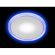 LED 3-9 BL Светильник ЭРА светодиодный круглый c cиней подсветкой LED 9W 220V 4000K (40/800) ‎