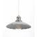 PL3 GR/SN Подвес ЭРА металл, E27, max 60W, d245 мм, шагрень серый/сатин никель (10/160) ‎