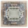 1-104-02 Intro Выключатель двойной, 10А-250В, IP20, СУ, Plano, сл.кость (10/200/2400) ‎