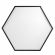 Светильник светодиодный Geometria ЭРА Hexagon SPO-121-B-40K-038 38Вт 4000К 4000Лм IP40 600*600*80 черный подвесной ‎