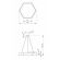 Светильник светодиодный Geometria ЭРА Hexagon SPO-121-W-40K-038 38Вт 4000К 4000Лм IP40 600*600*80 белый подвесной ‎