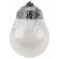 Светильник ЭРА НСП 01-60-003 подвесной Гранат полиэтилен IP44 E27 max 60Вт D150 шар белый ‎