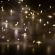 Светодиодная новогодняя гирлянда ЭРА ЕNIG - 100M нить Мишура 3 м теплый белый 150 microLED 220 V ‎