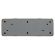 Розетка Intro Quadro 2-208-11 четырехместная с заземлением 4х2P+E, 16А-250В, IP20, открытой установки, сосна ‎